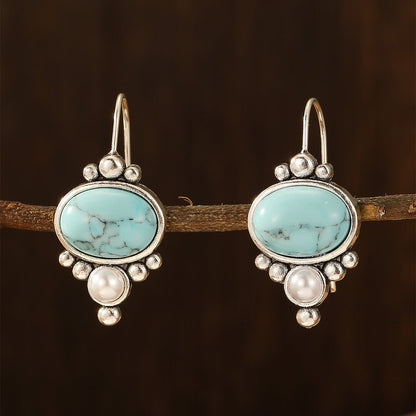 Briselle Shorelight Earrings | White Gold Maya Henry Jewelry