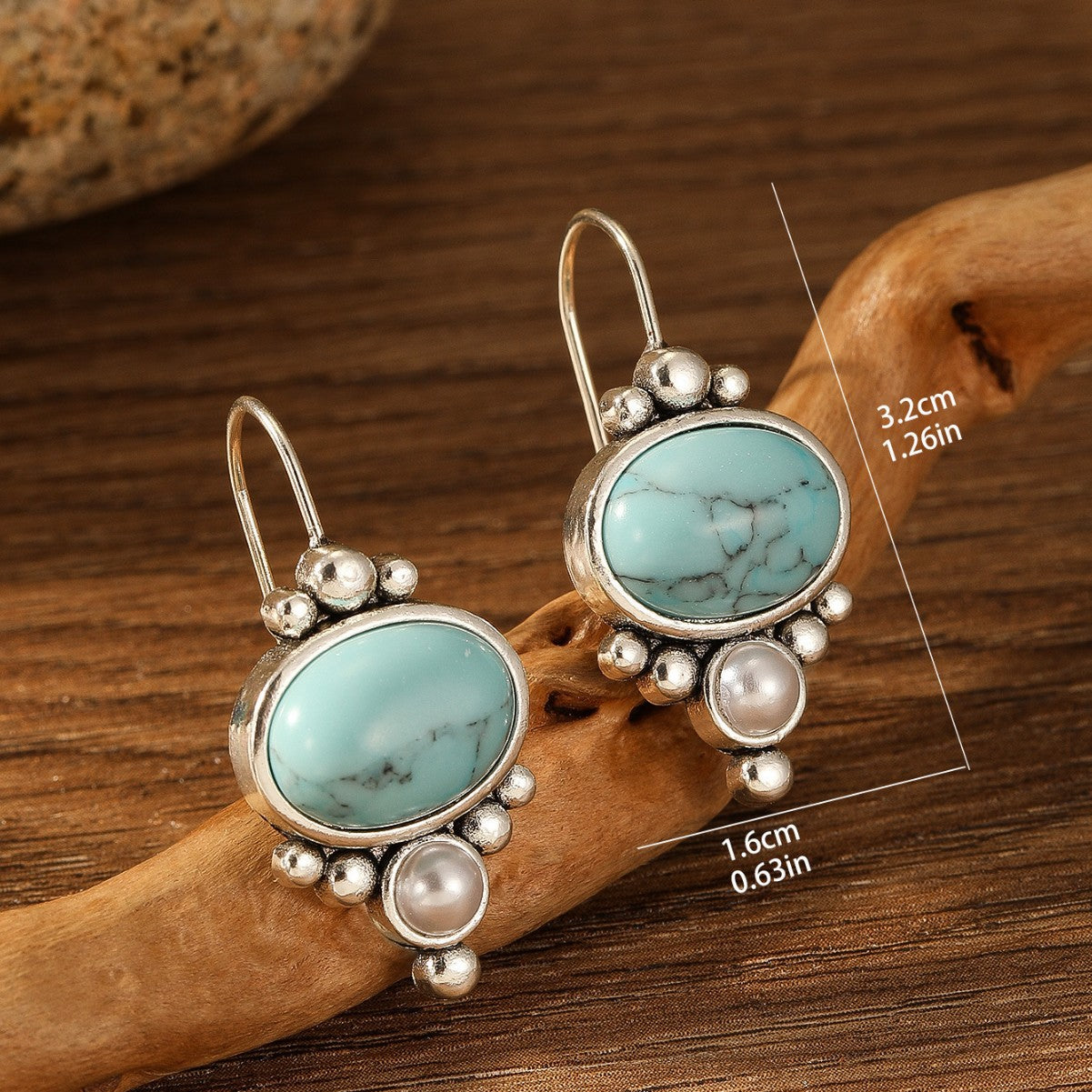 Briselle Shorelight Earrings | White Gold Maya Henry Jewelry