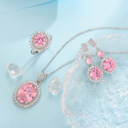 Aurielle Solwyn Blue Set | White Gold Maya Henry Jewelry