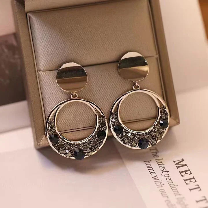 Valeria Lunaris Earrings | Gold Maya Henry Jewelry