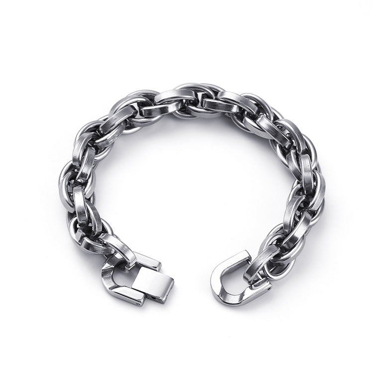 Riven Knox Bracelet | White Gold Maya Henry Jewelry