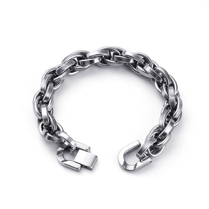 Riven Knox Bracelet | White Gold Maya Henry Jewelry