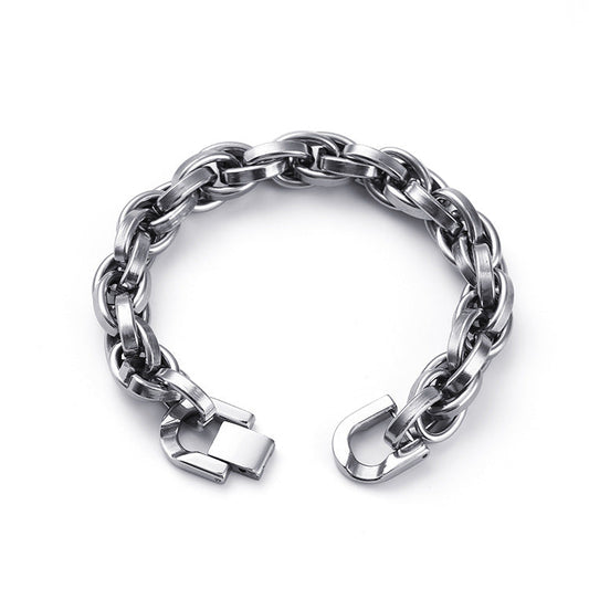 Riven Knox Bracelet | White Gold Maya Henry Jewelry