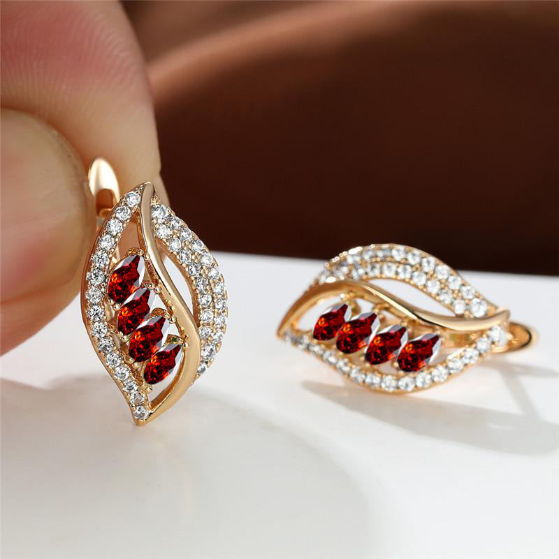 Isola Rosavere Earrings | Gold Maya Henry Jewelry