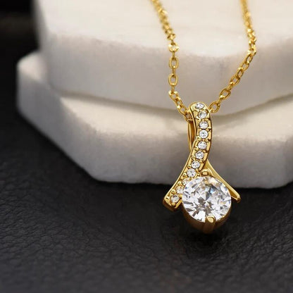 To My Mom - Strength Comes From You Necklace Maya Henry Jewelry