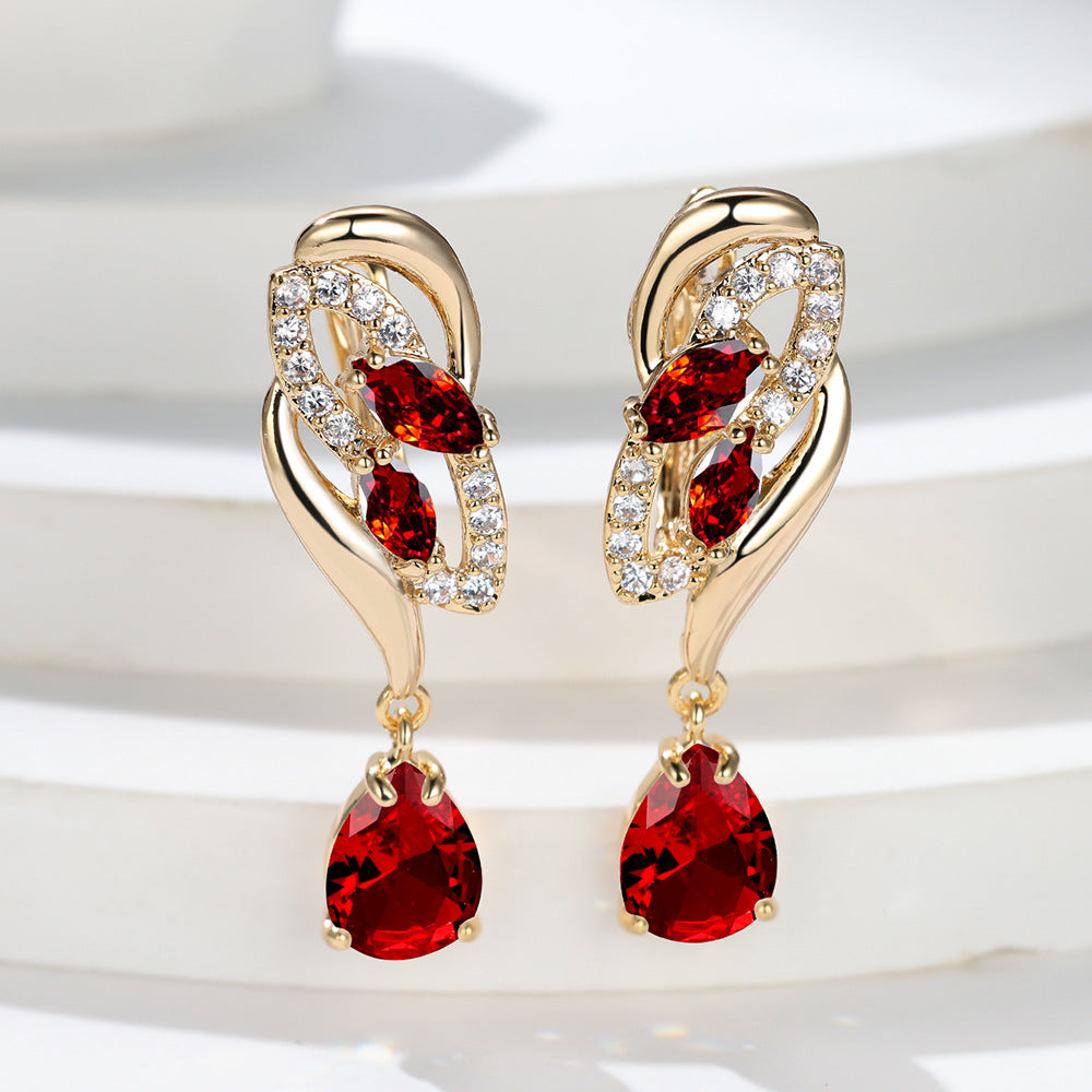 Saphara Cindorelle Earrings | Gold Maya Henry Jewelry