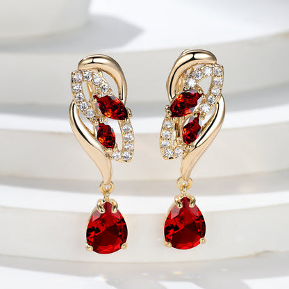 Saphara Cindorelle Earrings | Gold Maya Henry Jewelry