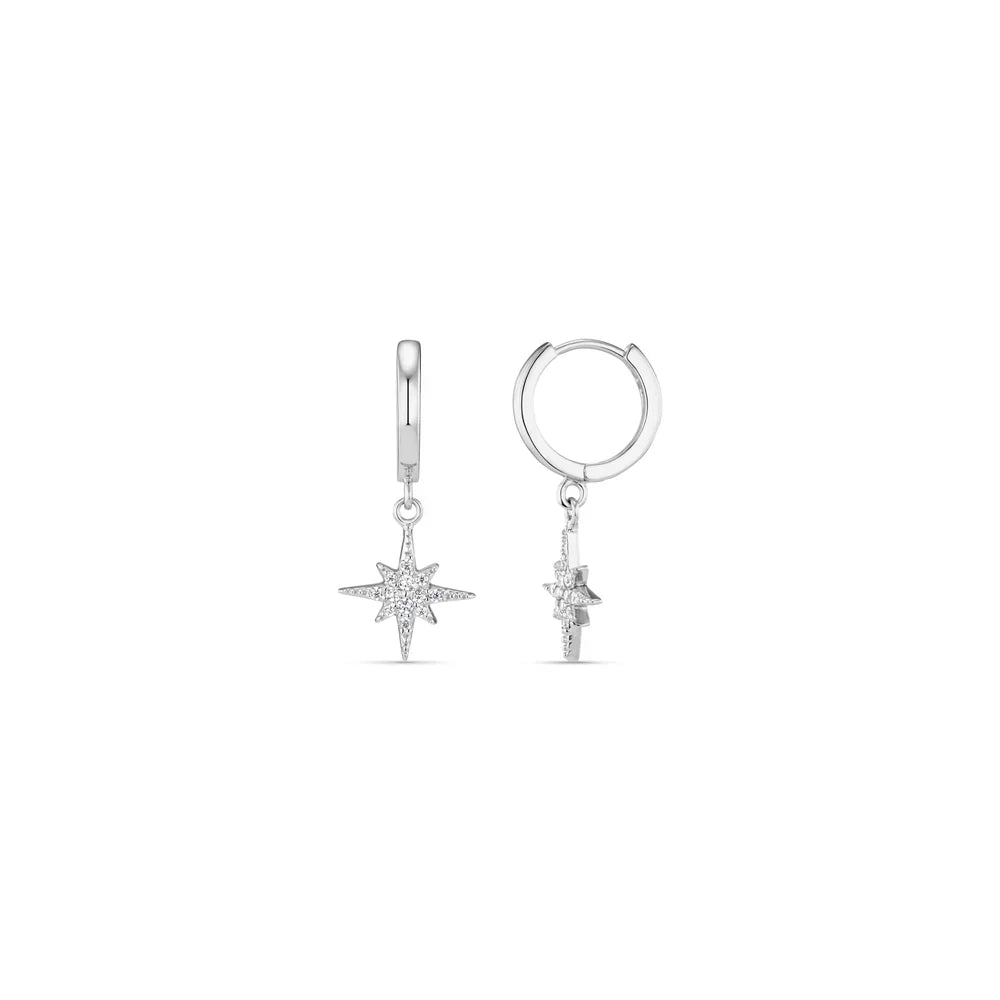 The Vudu Earrings | White Gold Maya Henry Jewelry
