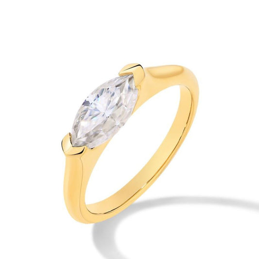 Hailey Playa Thin Ring | Gold Maya Henry Jewelry