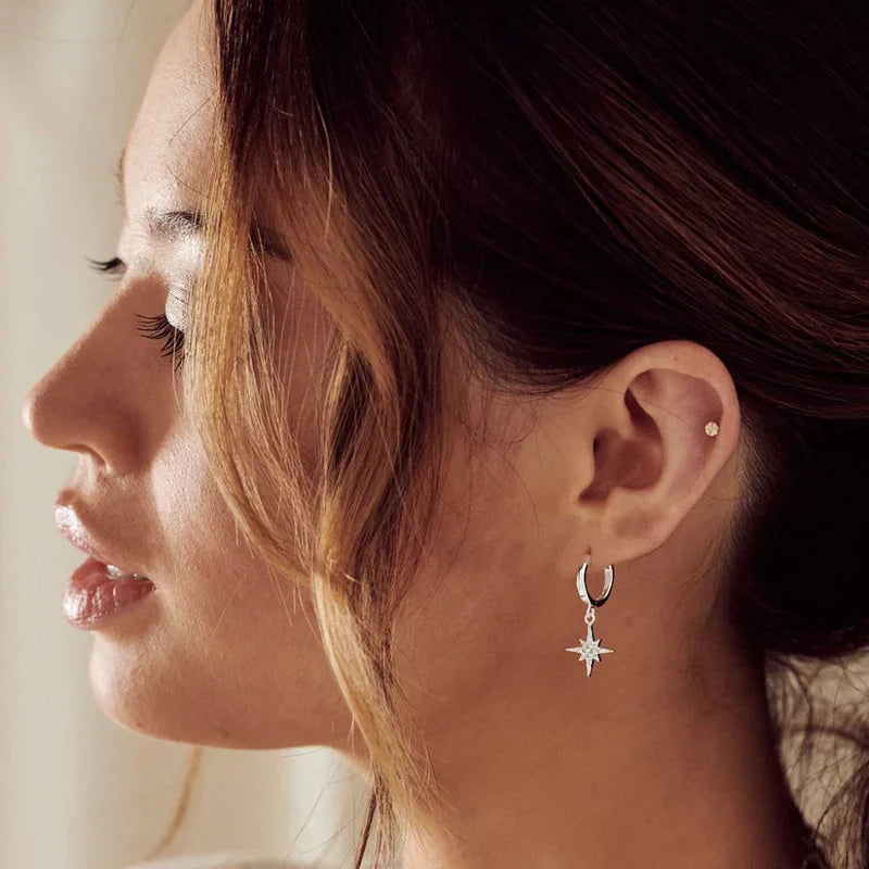 The Vudu Earrings | White Gold Maya Henry Jewelry