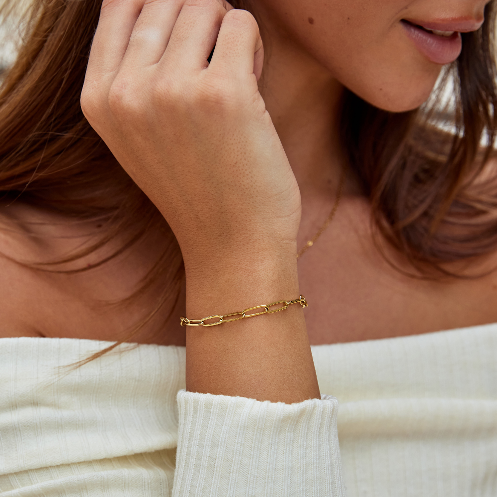 Clip Gold Bracelet Maya Henry Jewelry
