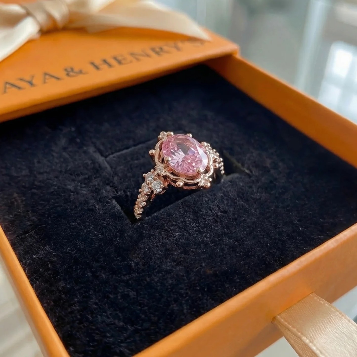 Rosavelyn Tiara Ring | Rose Gold Maya Henry Jewelry