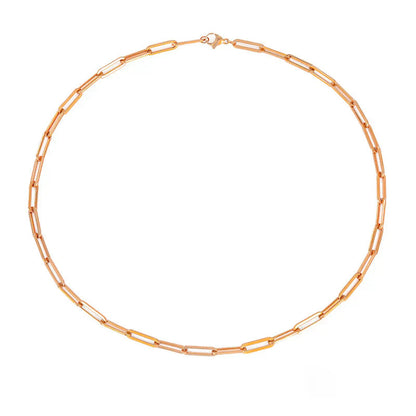 Archen Elegant Chain Necklace | Gold Maya Henry Jewelry