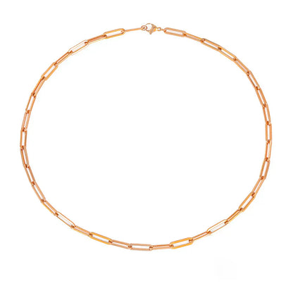 Archen Elegant Chain Necklace | Gold Maya Henry Jewelry
