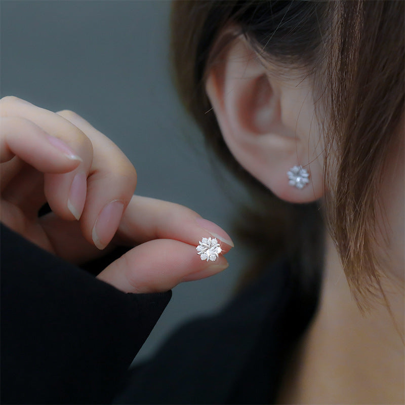 Camille Earrings | White gold Maya Henry Jewelry