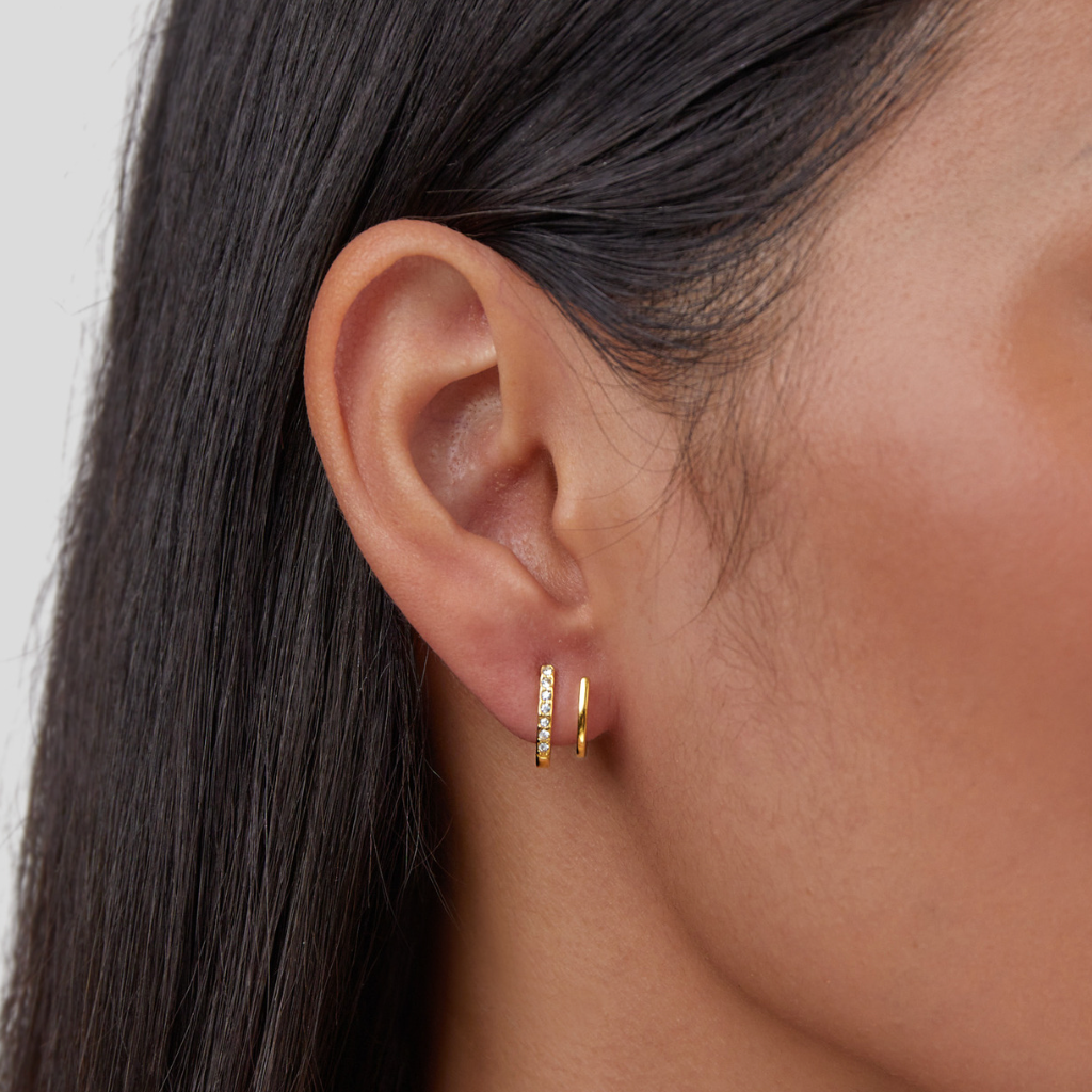 Claw Crystal Earrings Maya Henry Jewelry