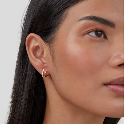 Claw Crystal Earrings Maya Henry Jewelry
