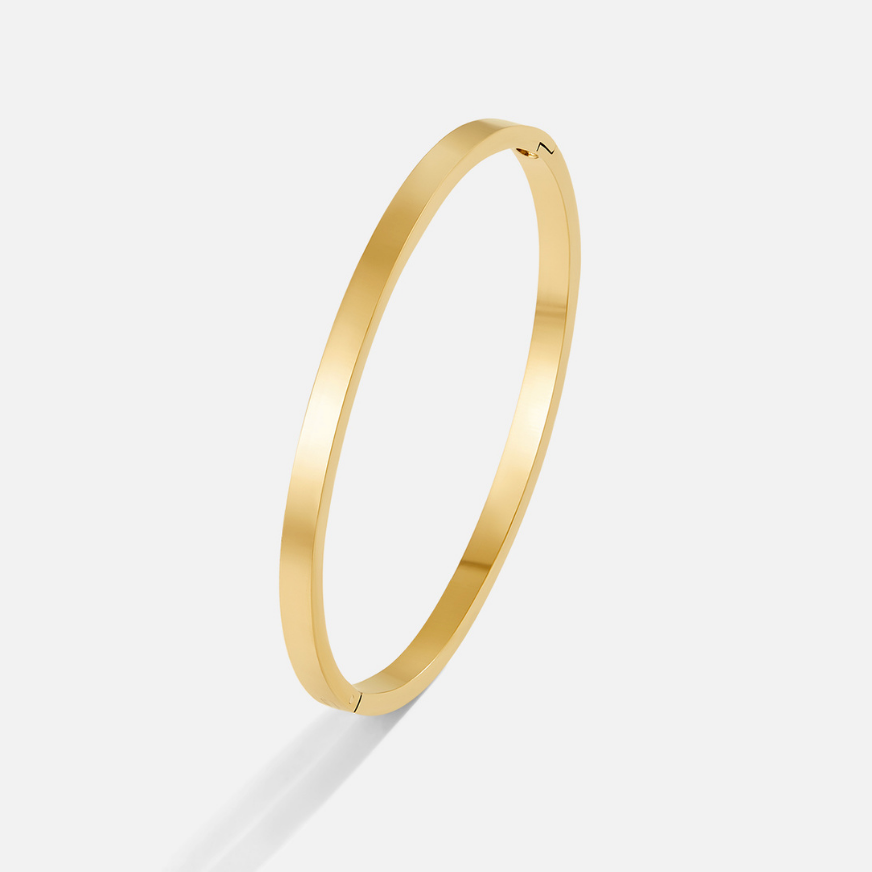 Lily Gold Bangle Maya Henry Jewelry