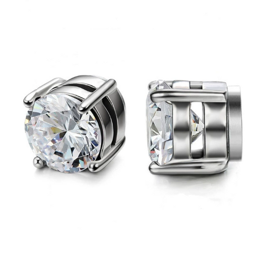 Destinee earrings | White Gold Maya Henry Jewelry