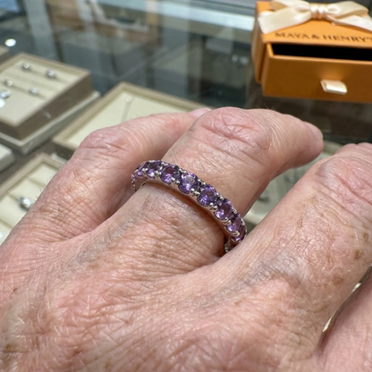 Soraya Amelune Ring | White Gold Maya Henry Jewelry