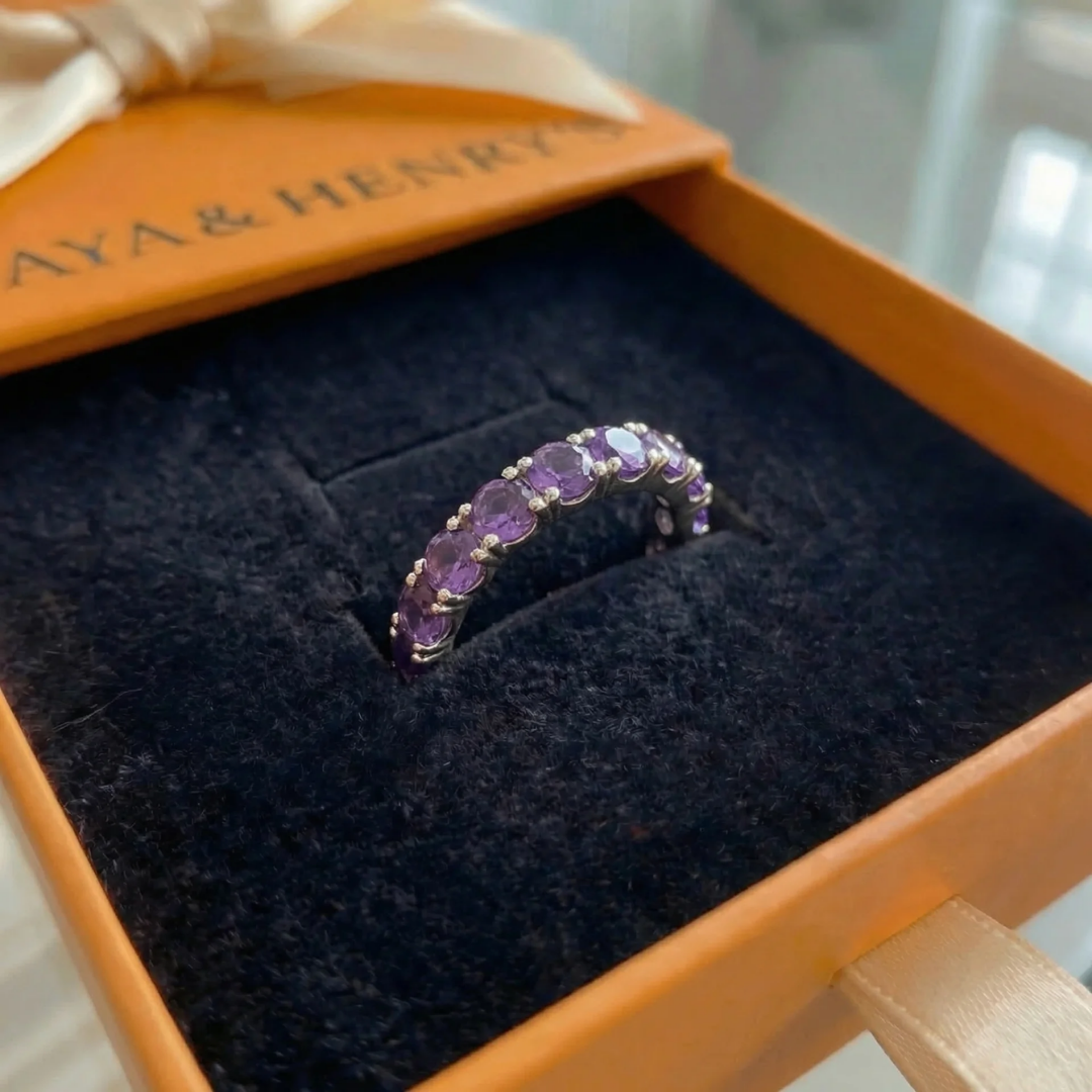 Soraya Amelune Ring | White Gold Maya Henry Jewelry