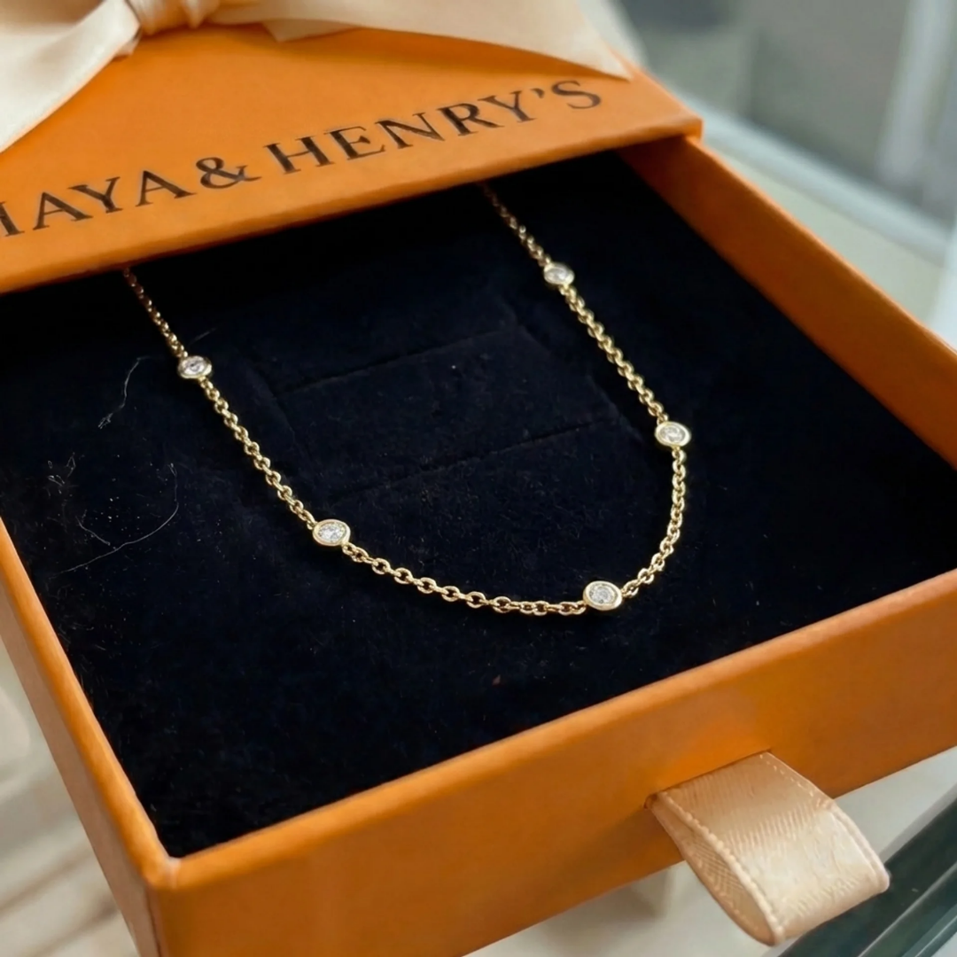 Starfall Necklace | Gold Maya Henry Jewelry
