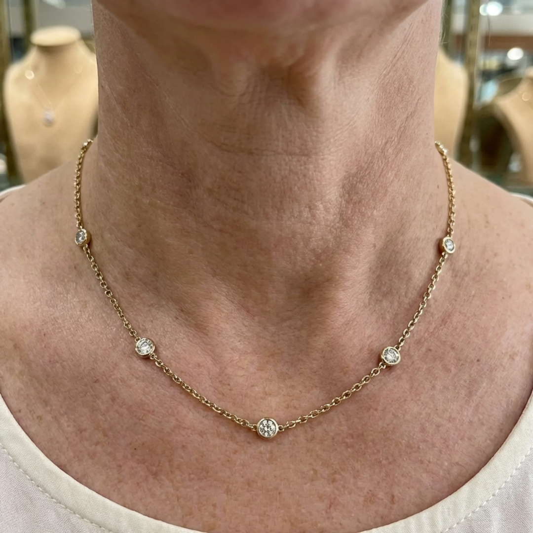Starfall Necklace | Gold Maya Henry Jewelry