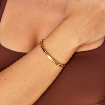 Tara Gold Bangle Maya Henry Jewelry