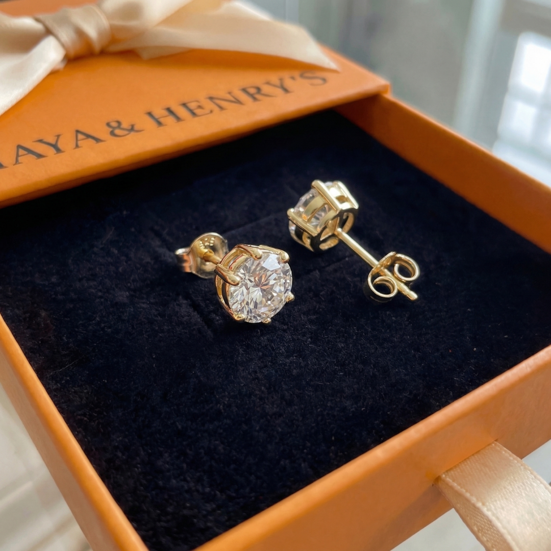 Tera earrings | Gold Maya Henry Jewelry