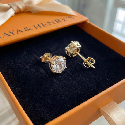 Tera earrings | Gold Maya Henry Jewelry