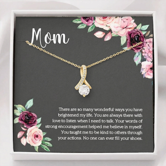 To My Mom - Irreplaceable Love Necklace Maya Henry Jewelry