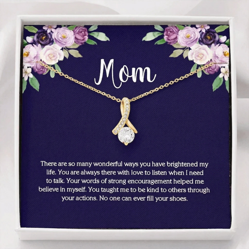 To My Mom - You Light Up My Life Necklace Maya Henry Jewelry