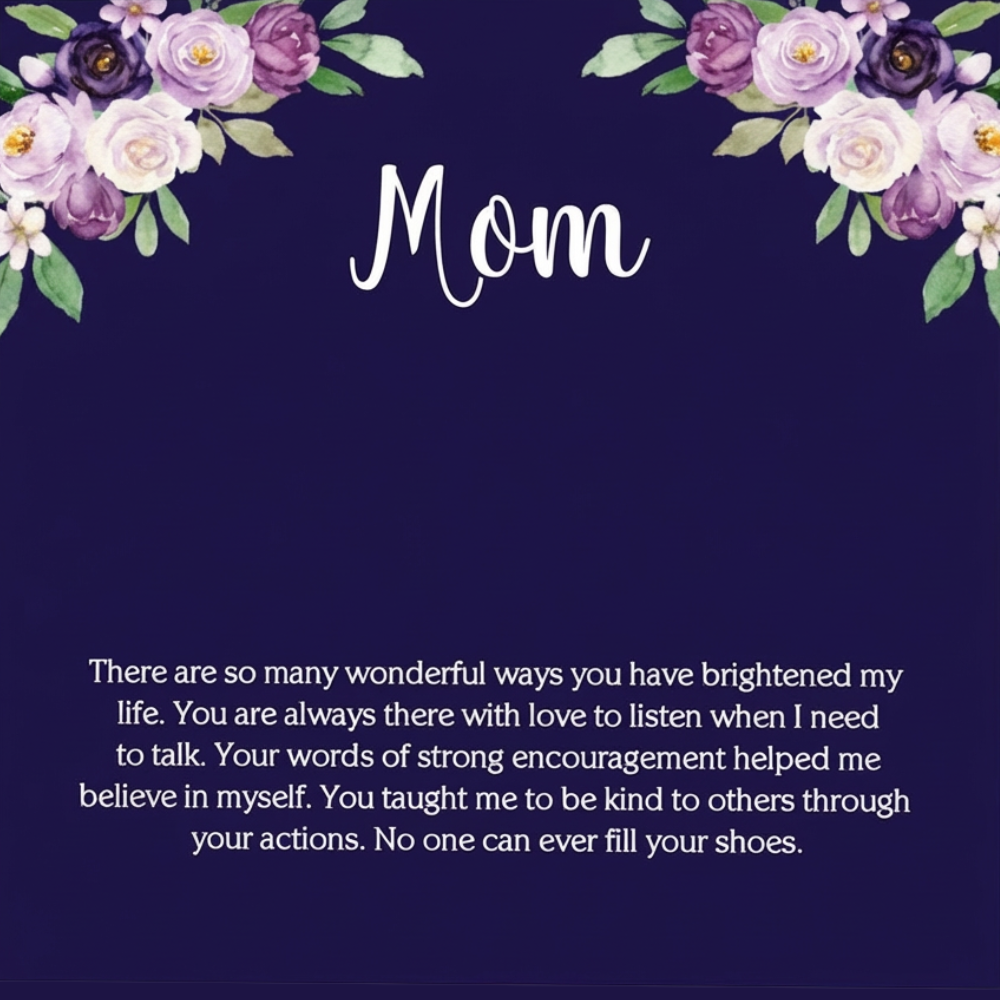 To My Mom - You Light Up My Life Necklace Maya Henry Jewelry