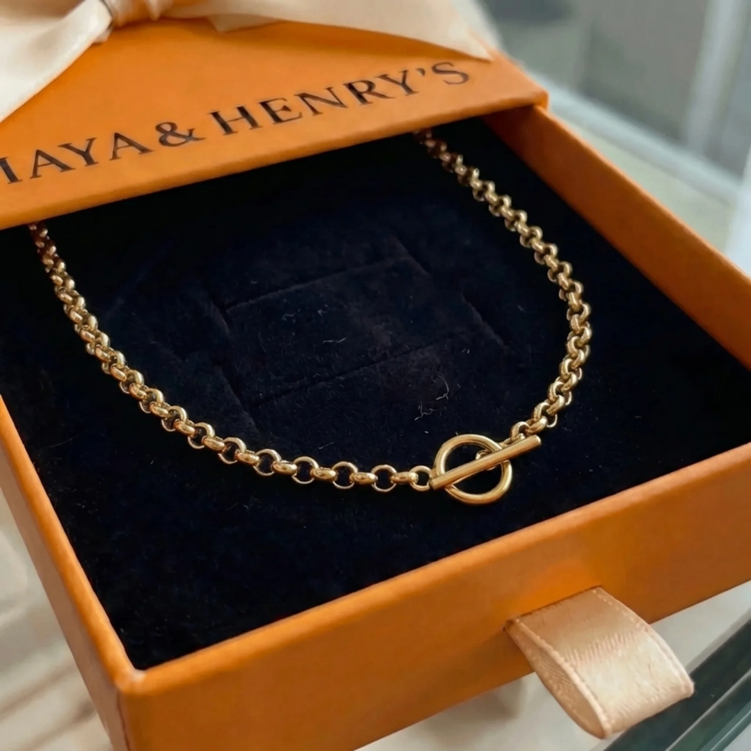 Unity Chain Necklace | Gold Maya Henry Jewelry