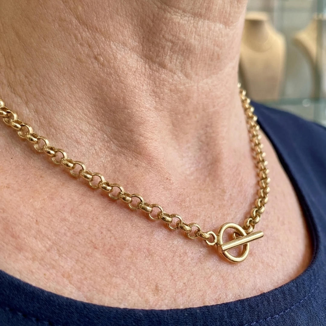 Unity Chain Necklace | Gold Maya Henry Jewelry