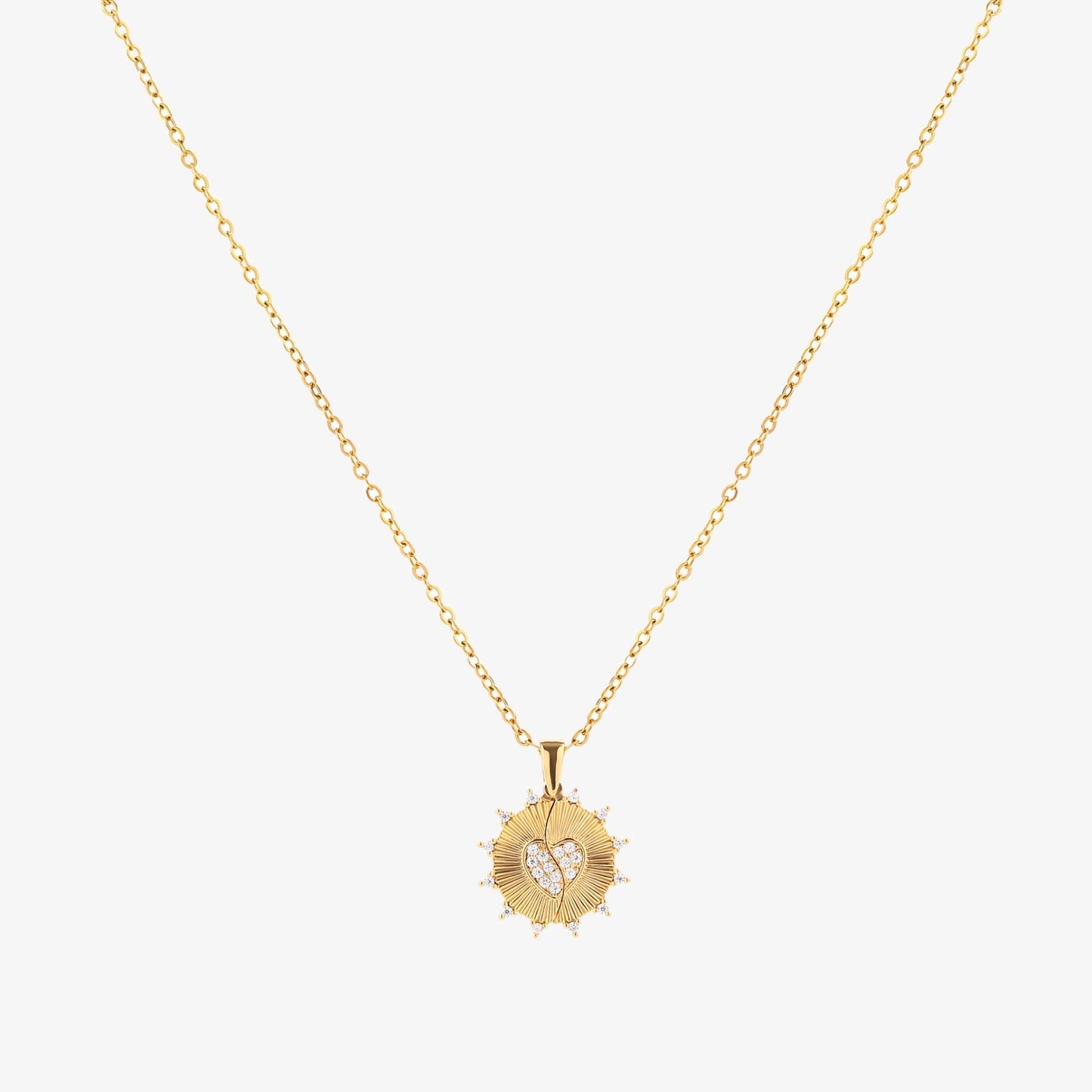 Sunray Love Necklace | Gold Maya Henry Jewelry
