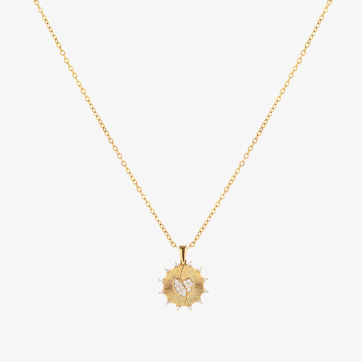 Sunray Love Necklace | Gold Maya Henry Jewelry
