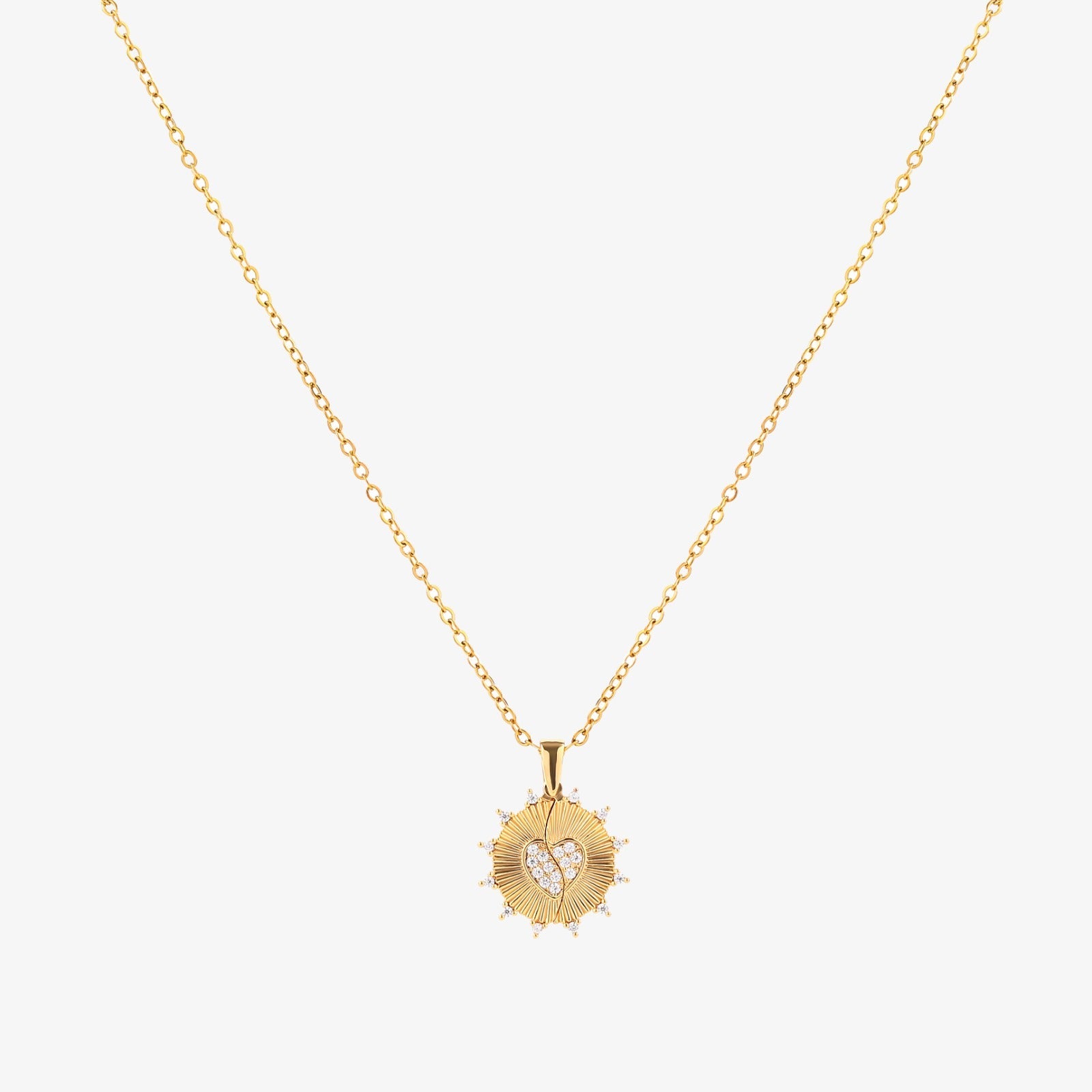 Sunray Love Necklace | Gold Maya Henry Jewelry