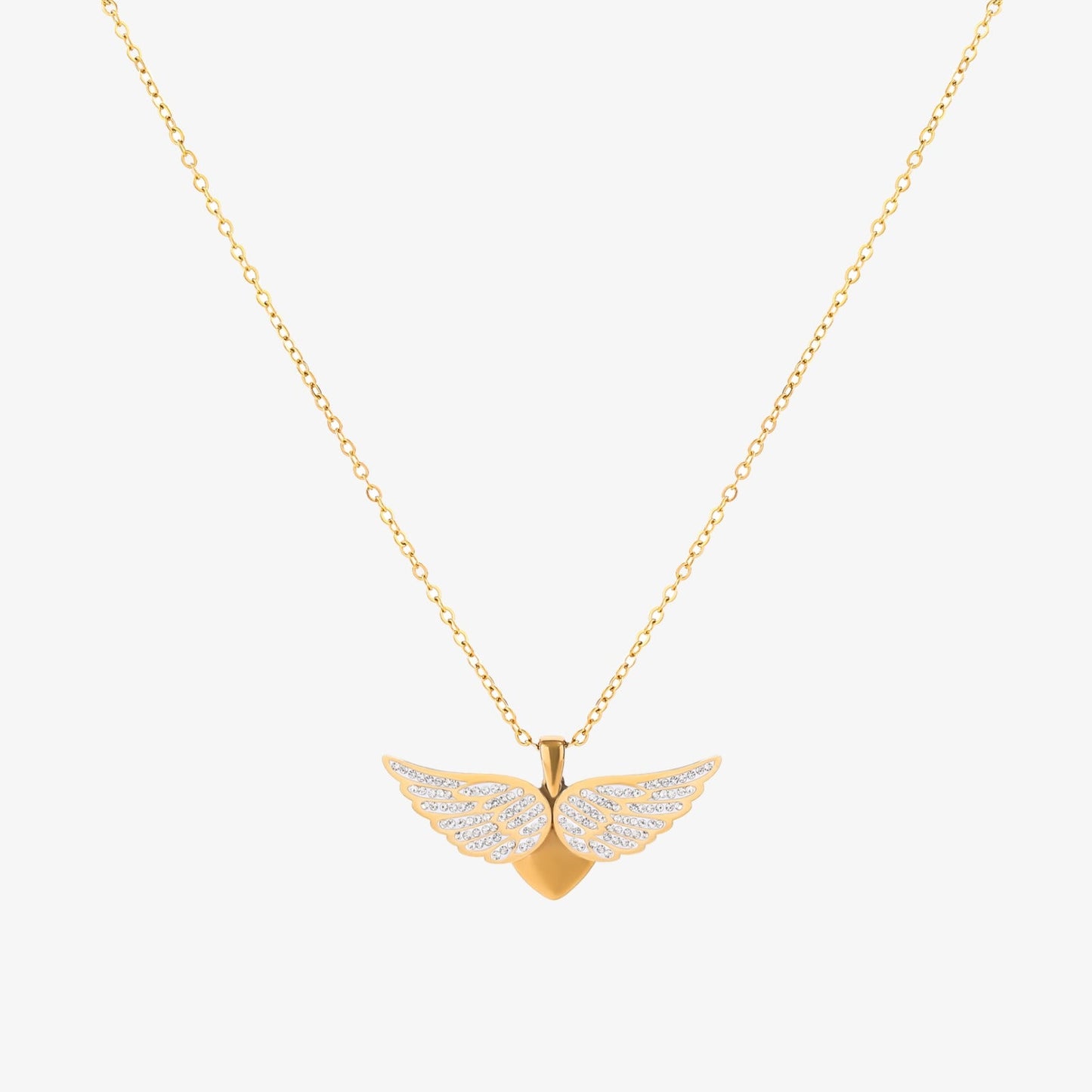 Soaring Angel Wings Necklace | Gold Maya Henry Jewelry