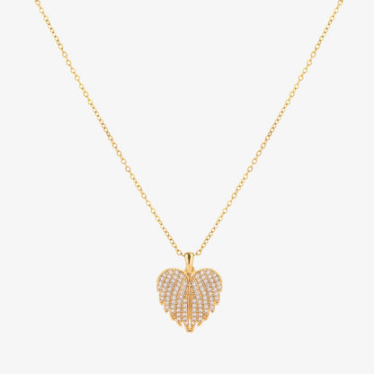 Angel Wings Necklace | Gold Maya Henry Jewelry