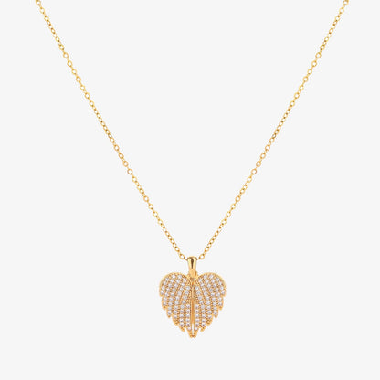 Angel Wings Necklace | Gold Maya Henry Jewelry