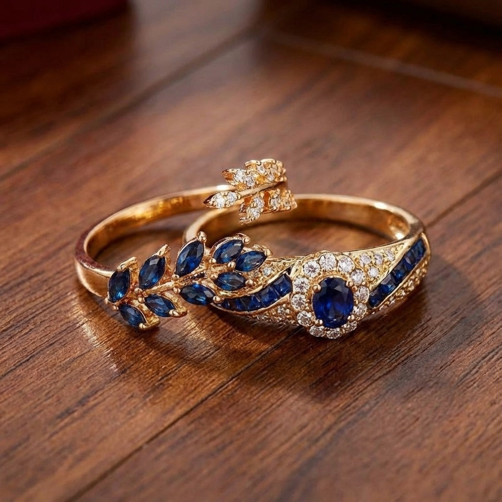 Avelisse Moraziel ringset | Gold Maya Henry Jewelry