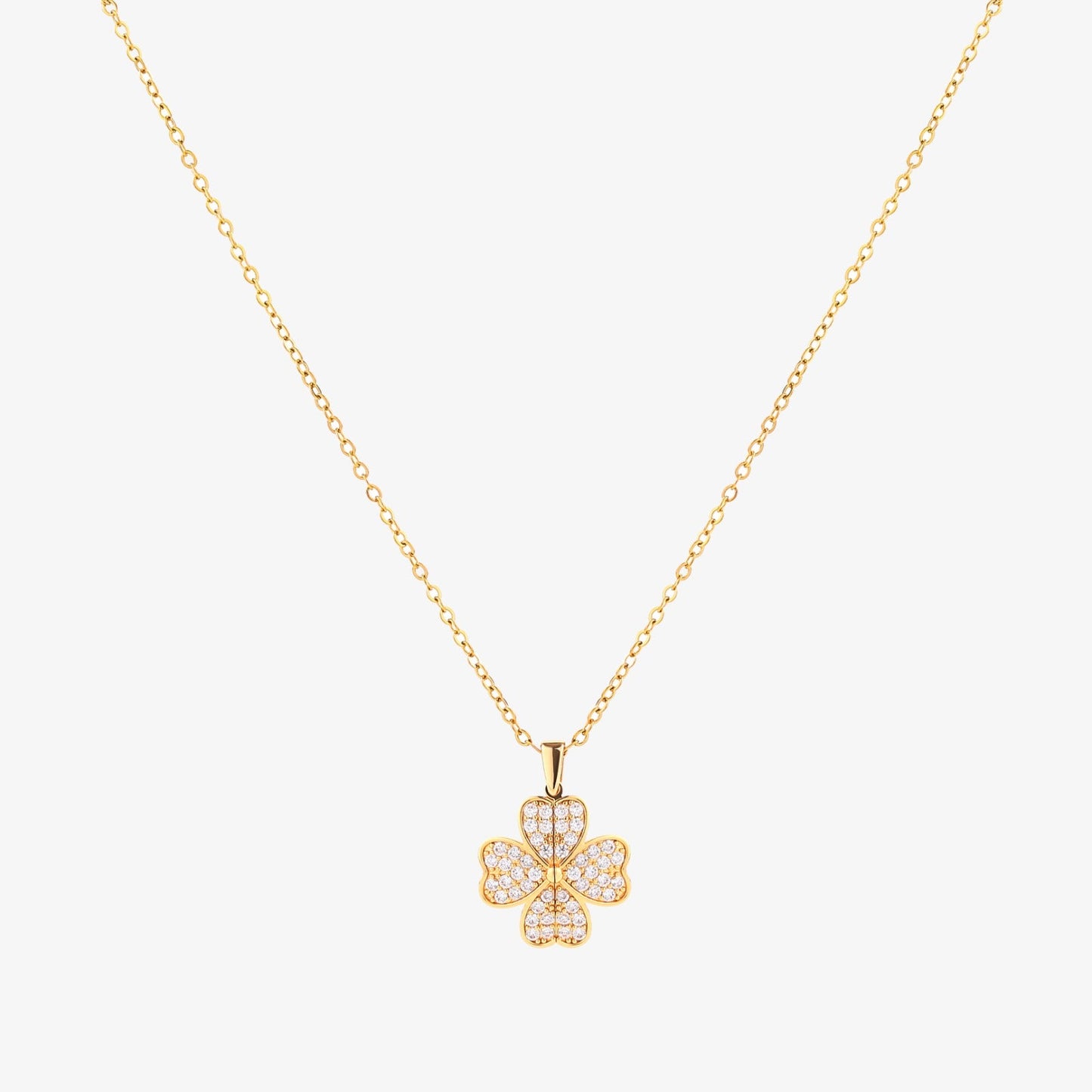 Heart Bloom Necklace | Gold Maya Henry Jewelry