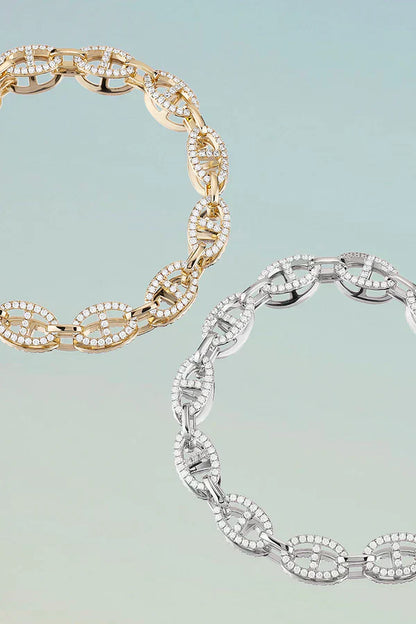 Isla Marina Bracelet | White Gold Maya Henry Jewelry