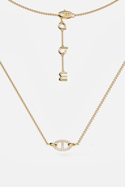 Isla Marina Necklace | White Gold Maya Henry Jewelry