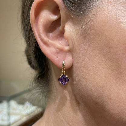 Zephira Crownlight Earrings | Rose Gold Maya Henry Jewelry