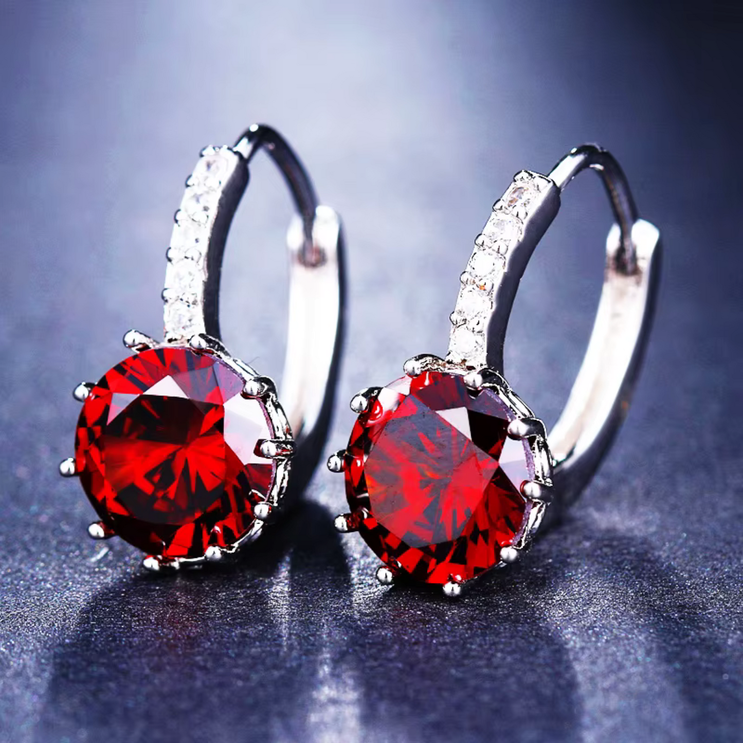 Zircon Stainless Steel Earrings Maya Henry Jewelry
