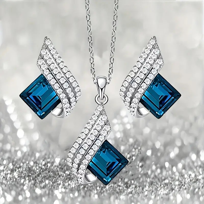 Brienne Solazure Jewelry Set | White Gold Maya Henry Jewelry