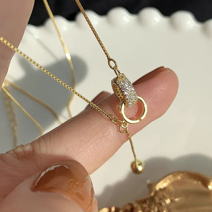 Flavina Aureline Necklace | Gold Maya Henry Jewelry
