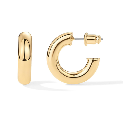 Stardust Hoop Earrings | Gold Maya Henry Jewelry